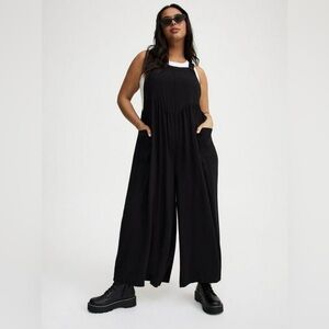 Torrid Black Wide-Leg Jumpsuit